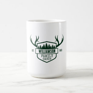 Mug Cabine de forêt personnalisé