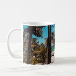 Mug Cabine de Nipa sous les cocotiers