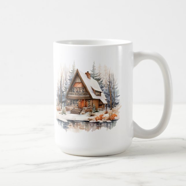 Mug Cabine de Noël (Droite)