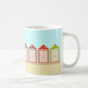 Mug Cabines de plage colorées été