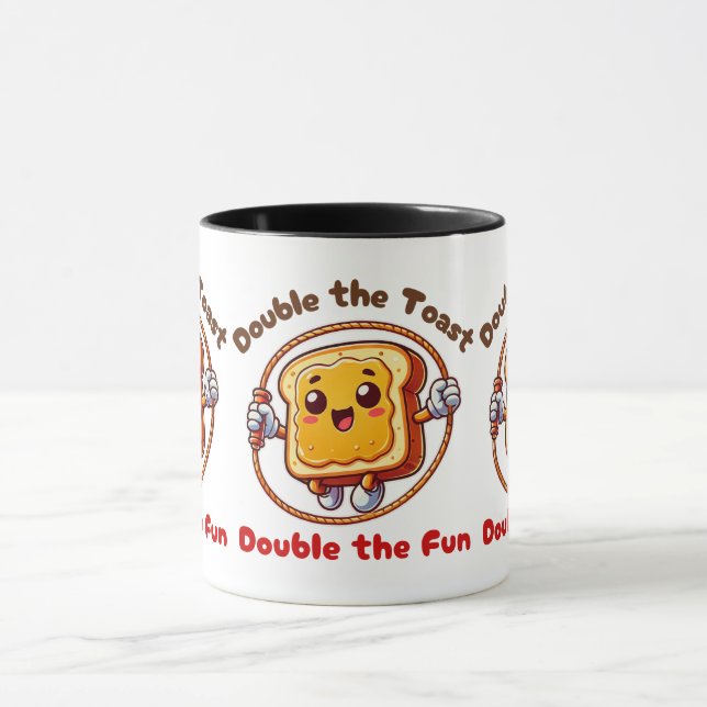 Mug Câble de saucisson à base de beurre d'arachide de  (Centre)