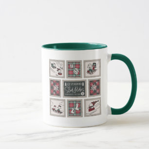 Mug cacahuètes Ancien Motif de traîneau