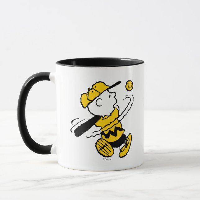 Mug cacahuètes | Charlie Brown à Bat (Gauche)