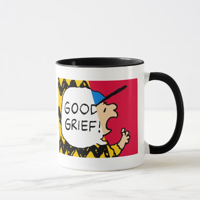 Mug cacahuètes | Charlie Brown Bon Grief Half & Half (Droite)