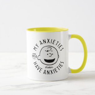 Mug cacahuètes Charlie Brown Nervous depuis 1950