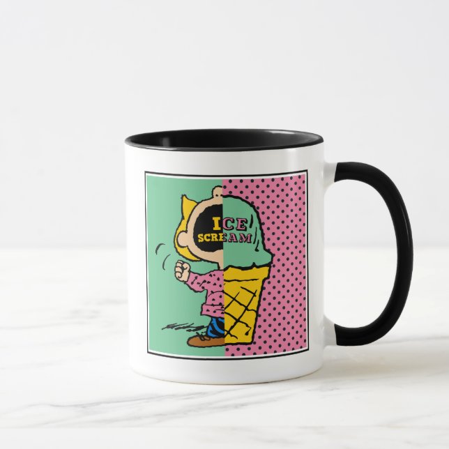 Mug cacahuètes | Crème de glace Sally demi et demi (Droite)
