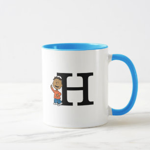 Mug cacahuètes Franklin Monogram H