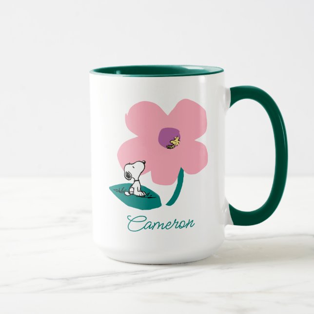 Mug cacahuètes | Illustration de la nature | Ajouter V (Droite)