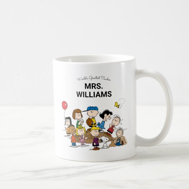 Mug cacahuètes | Le Grand Professeur Gang Personnalisé (Droite)