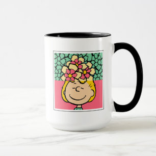 Mug cacahuètes   Moitié et demi-fleurs Sally