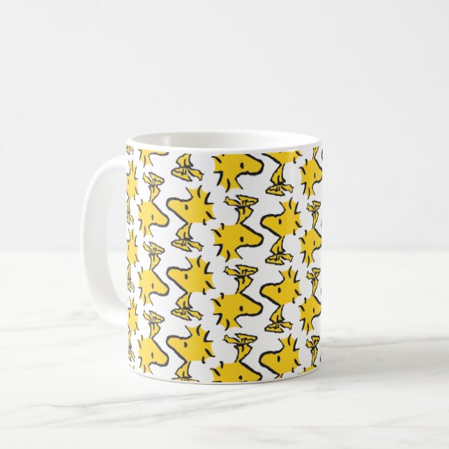Mug cacahuètes | Motif Woodstock (Devant gauche)