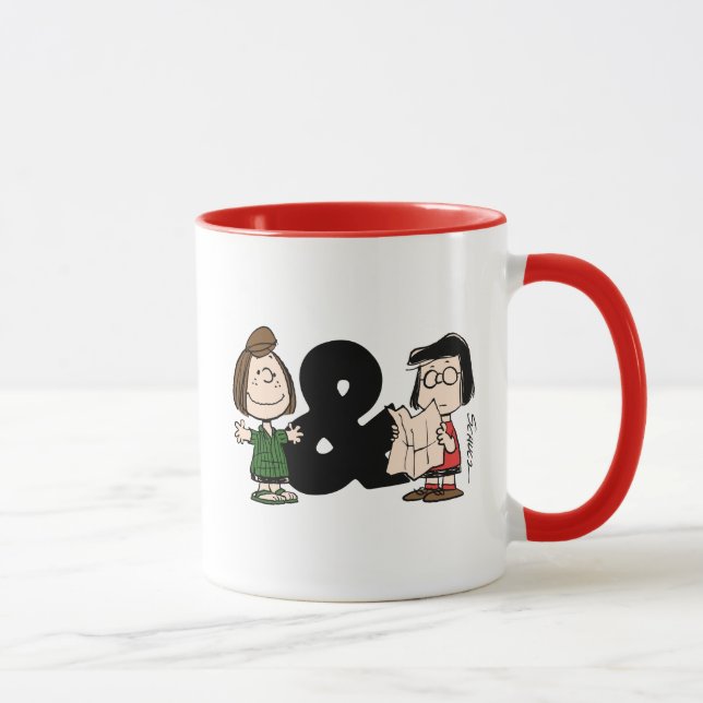 Mug cacahuètes | Pepperment Patty & Marcie (Droite)