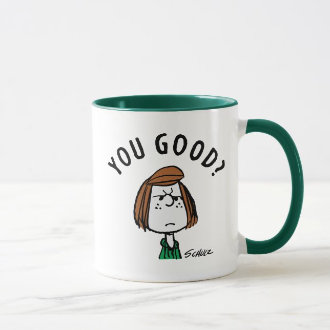 Mug cacahuètes | Pepperment Patty You Good? (Droite)