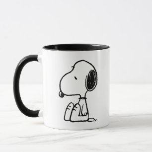 Mug cacahuètes Snoopy En Bas