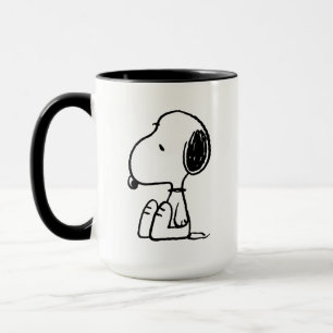 Mug cacahuètes Snoopy En Bas