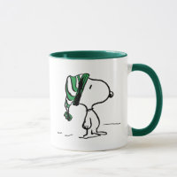 cacahuètes | Snoopy Green Casquette de neige