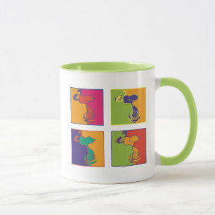 Mug cacahuètes   Snoopy Pop Art Moderne
