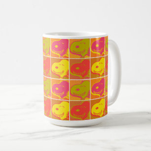 Mug cacahuètes Snoopy Pop Art Motif