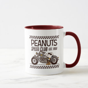 Mug cacahuètes   Snoopy Speed Club