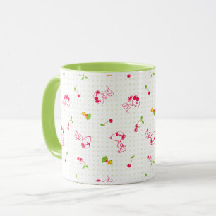 Mug cacahuètes Snoopy & Woodstock Cherry Motif