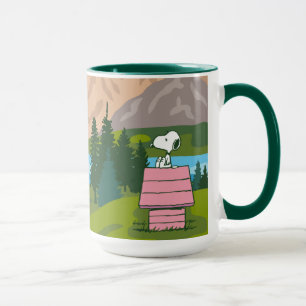 Mug cacahuètes Snoopy & Woodstock Le grand extérieur