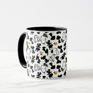 Mug cacahuètes Snoopy & Woodstock Shadow Motif