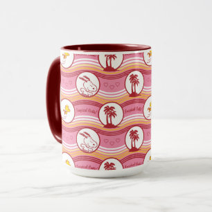 Mug cacahuètes Snoopy & Woodstock Tropical Cutie
