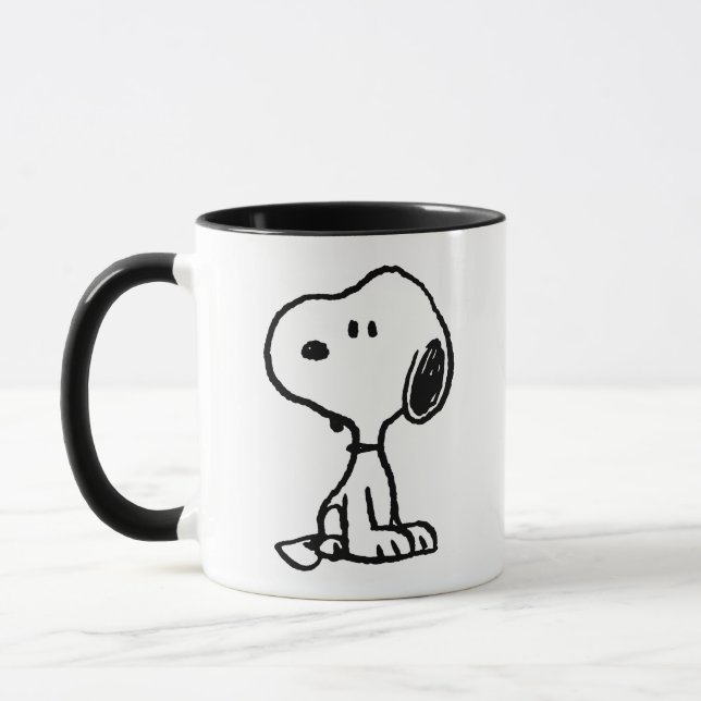 Mug cacahuètes | Tournages de snoopy (Gauche)