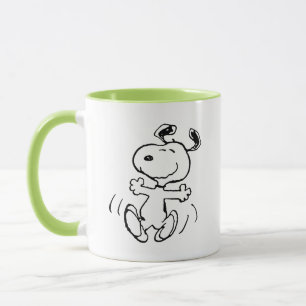 Mug cacahuètes Une Danse Heureuse Snoopy