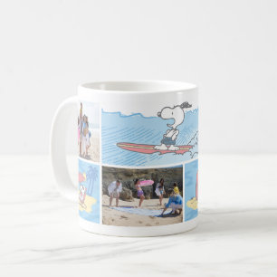 Mug cacahuètes   Vacances plage   Collage de photos