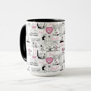 Mug cacahuètes Valentine Heart Love Motif