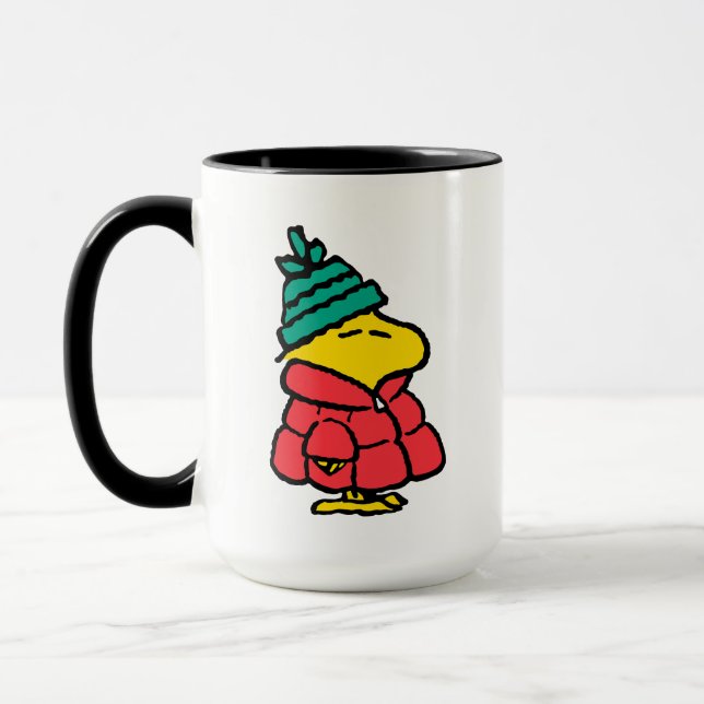 Mug cacahuètes | Veste d'hiver de Woodstock Puffy (Gauche)