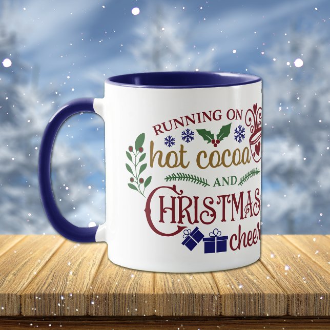 Mug Cacao chaud et fête de Noël (Créateur téléchargé)