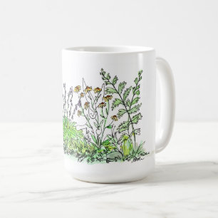 Mug Cachez dans les fleurs