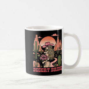 Mug Cactus Paysage Décor Mariée Coucher de soleil Chap