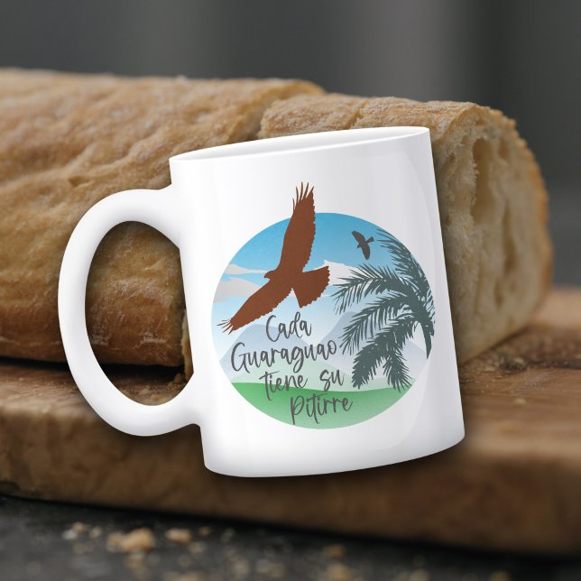 Mug Cada Guaraguao tiene su Pitirre (Créateur téléchargé)