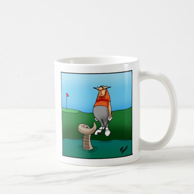 Mug Cadeau à café Humour de golf (Droite)