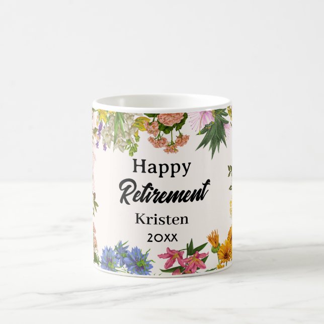 Mug Cadeau à la retraite 2024 pour les femmes retraité (Centre)