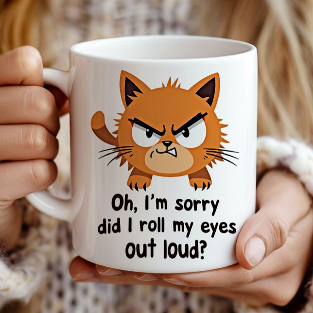 Mug Cadeau Amoureux des chats Sarcastique Antisocial K (Créateur téléchargé)