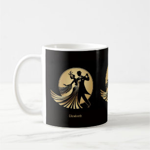 Mug Cadeau Art Déco Gatsby Années Folles Prohibition N