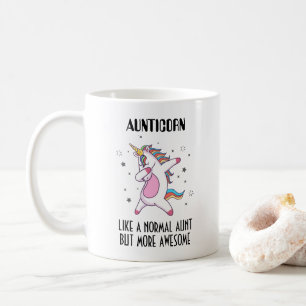 Mug Cadeau Aunticorn Pour Tante