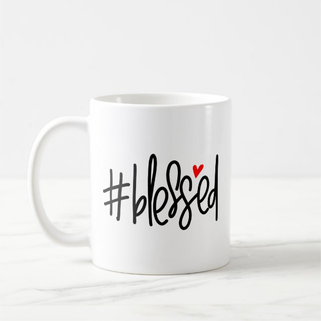 Mug Cadeau béni personnalisé (Gauche)