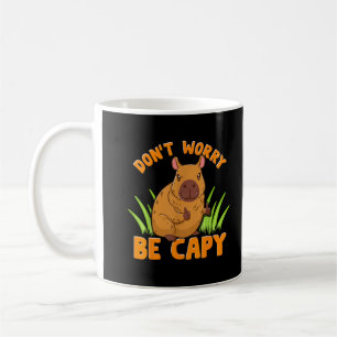 Mug Cadeau Capybara Mignon Drôle Amateur d'Animaux de 
