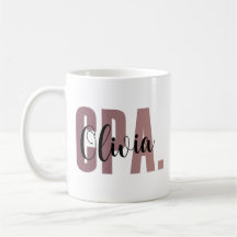 Cadeau CPA personnalisé, Comptable, Cadeau CPA