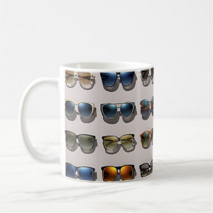 Mug Cadeau d'accessoire de cuisine à thème de lunettes