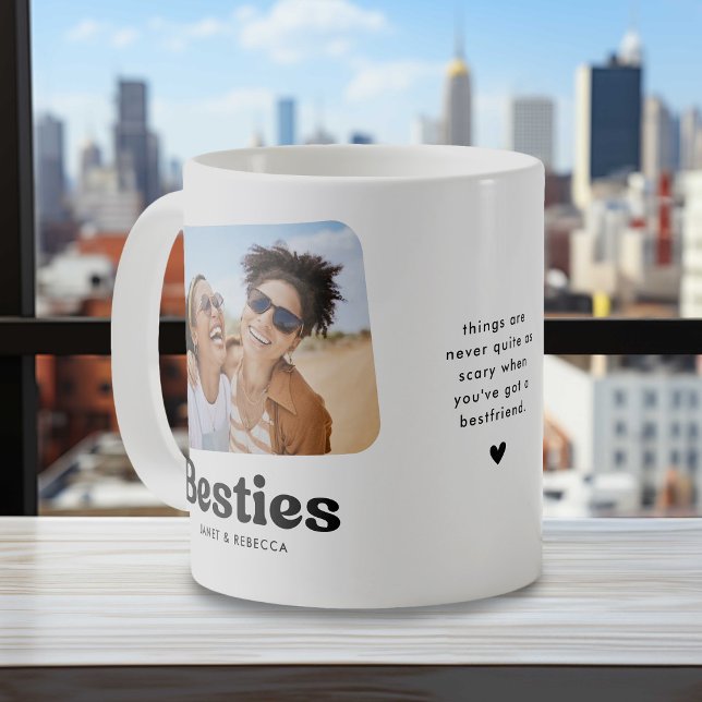 Mug Cadeau d'amitié personnalisé pour meilleures amies (Créateur téléchargé)