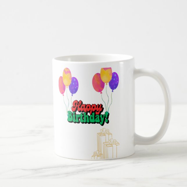 Mug cadeau d'anniversaire appétissant pour vous (Droite)