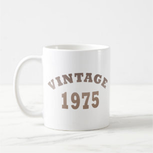 Mug Cadeau d'anniversaire de 1975 vintage