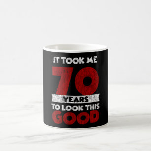 Mug Cadeau d'anniversaire drôle de 70 ans
