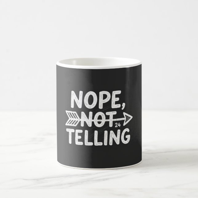 Mug Cadeau d'anniversaire humoristique - Non, pas de d (Centre)